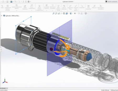 3D CAD Maskintegning 3 3D CAD Maskintegning 3